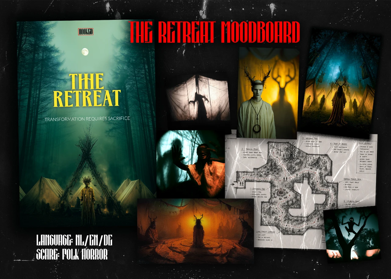 the retreat Moodboard